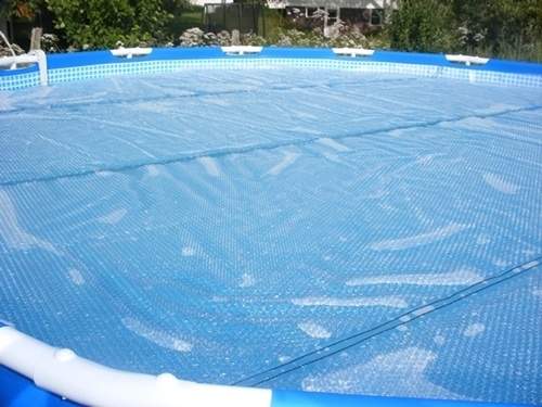 Solární plachta modrá pro bazény s Ø hladiny 2