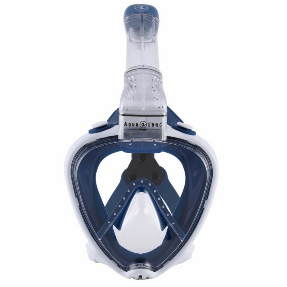 Aqualung Celoobličejová Maska Na šnorchlování Aqua Lung Smartsnorkel Modrás - M