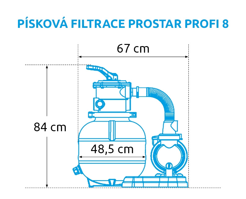 Písková filtrace Marimex ProStar Profi 8 | 10600024